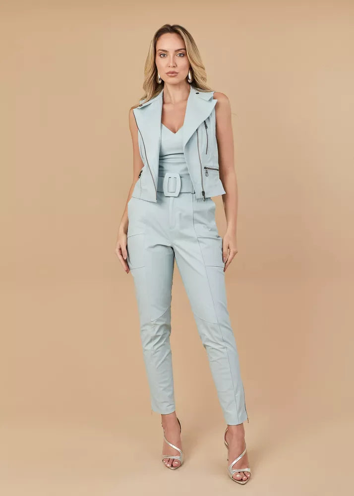 Ace Baby Sky Women's Genuine Leather Vest