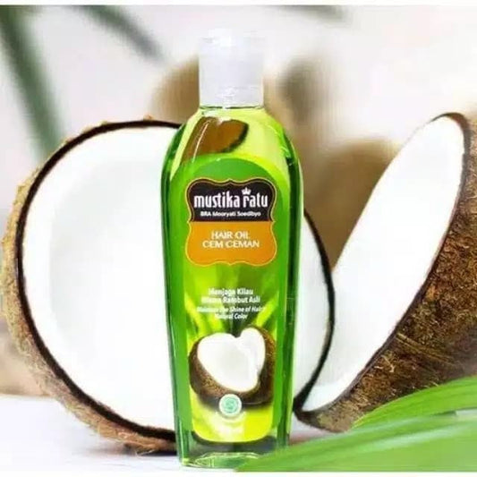 Mustika Ratu Hair Oil Cem Ceman 75Ml - Front View