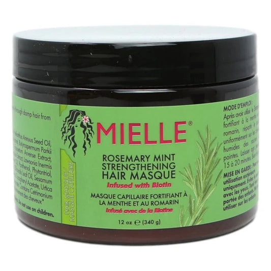 Mielle - Rosemary Mint Strengthening Hair Masque - Front View