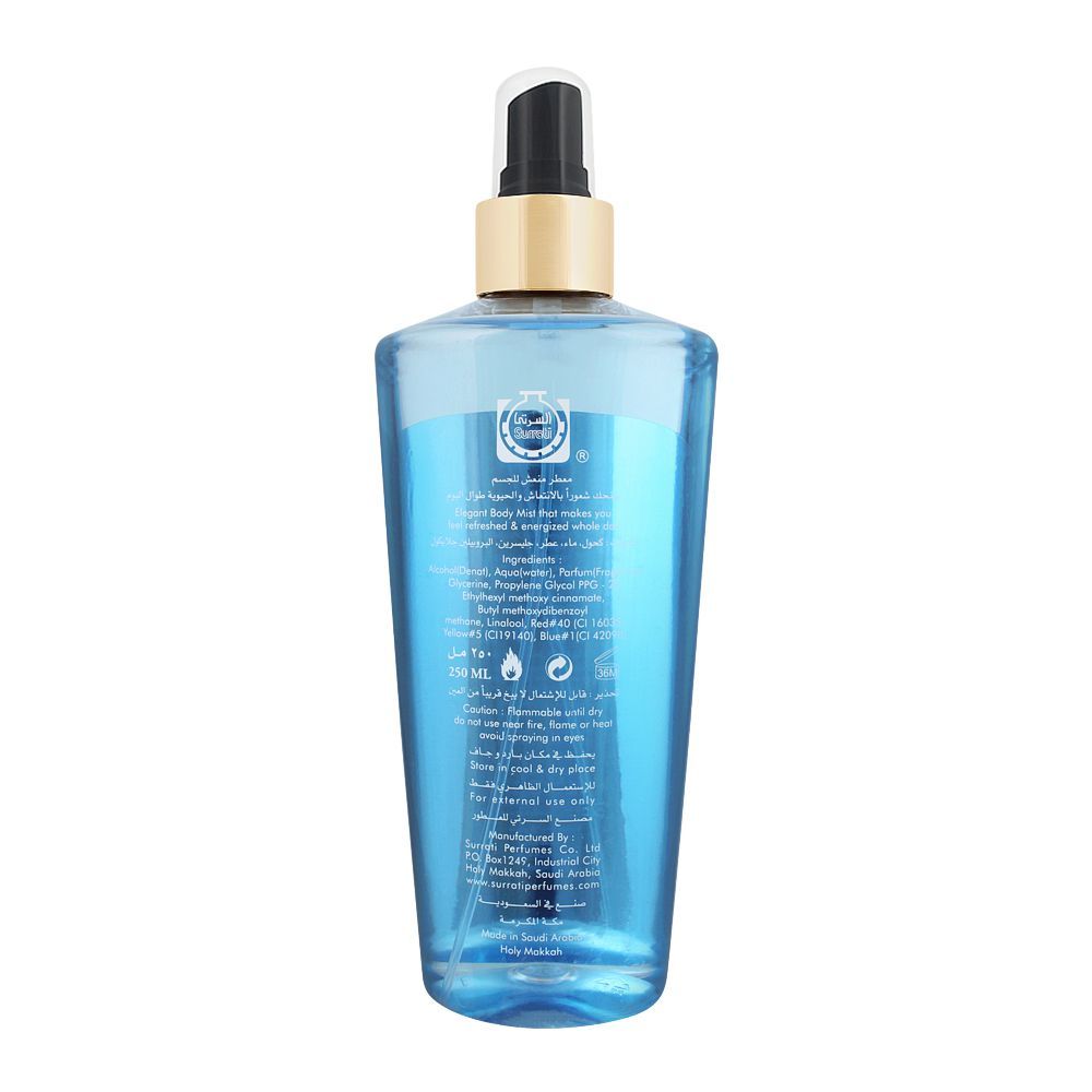 Surrati Twist Blue Body Mist, 250ml