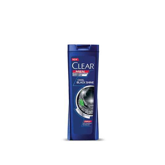 Clear Shampoo Black Shine - 185Ml - Front View
