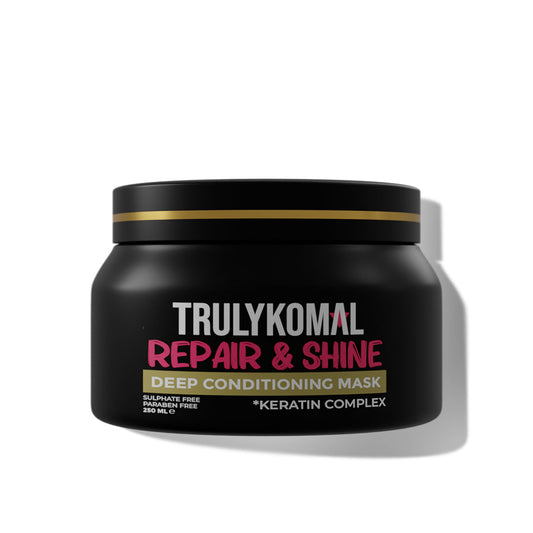 Truly Komal Repair & Shine Deep Conditioning Hair Mask - Front View