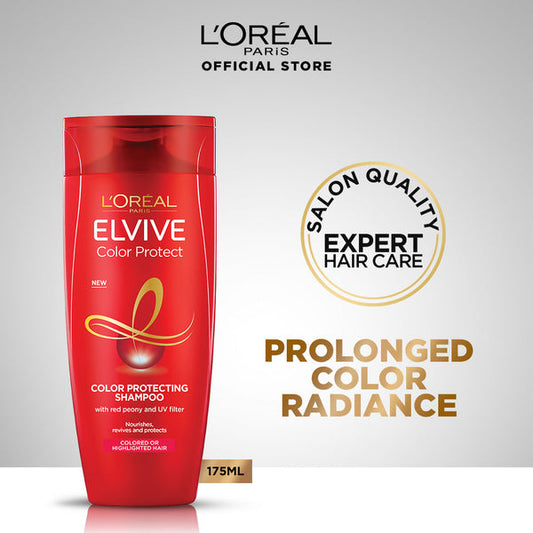 L'Oreal Paris Elvive Color Protecting Shampoo 175Ml - Front View