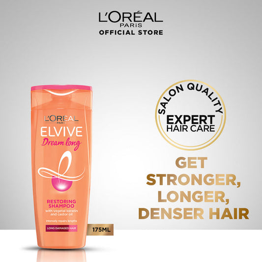 L'Oreal Paris Elvive Dream Long Resorting Shampoo 175Ml - Front View