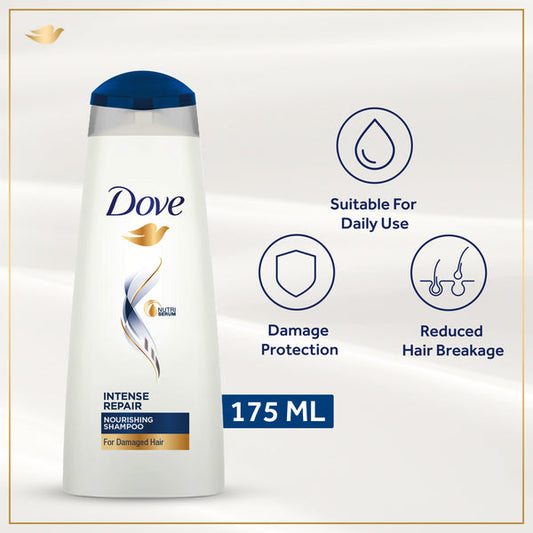 Dove Shampoo Intense Repair - 175Ml - Front View