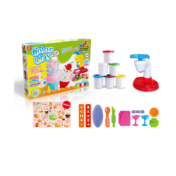 Clay Ice Cream Maker Playset