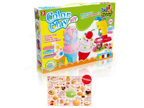 Clay Ice Cream Maker Playset