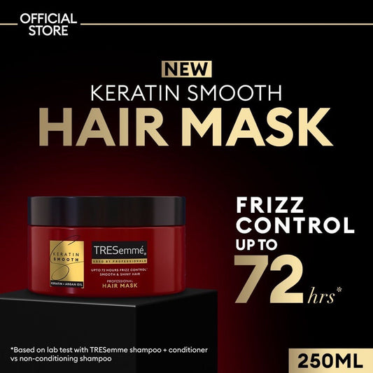 Tresemme Keratin Smooth Hair Mask - 250ml - Front View