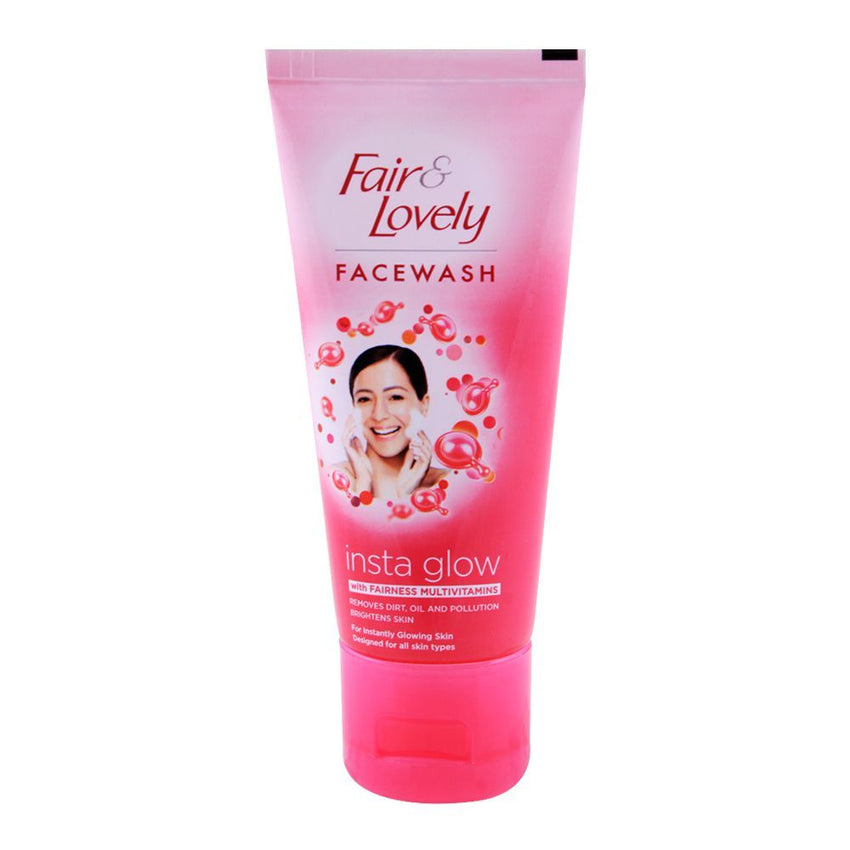 Fair & Lovely Glow & Lovely Insta Glow Face Wash 50g -  Front View