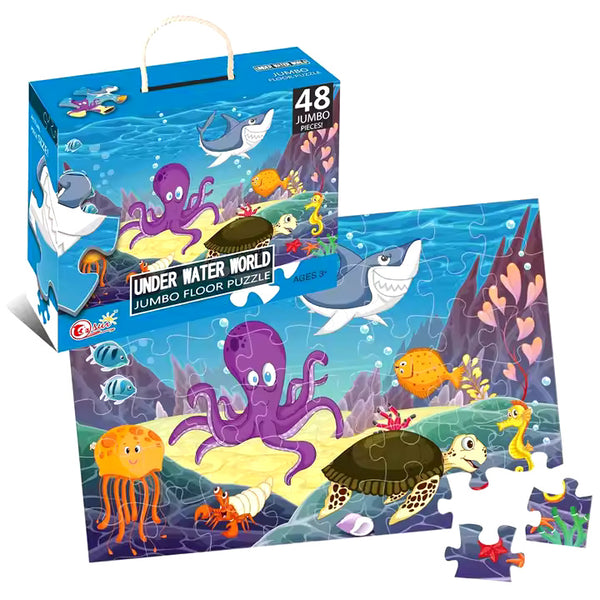 Expansive Jumbo Floor Puzzle Collection