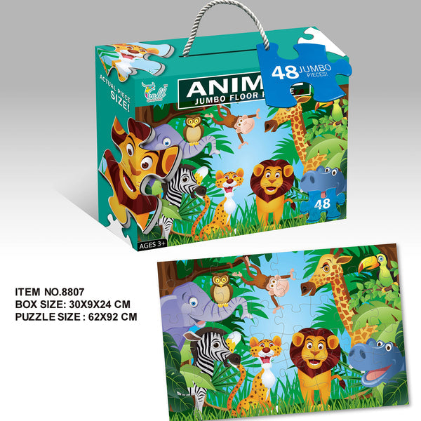 Expansive Jumbo Floor Puzzle Collection