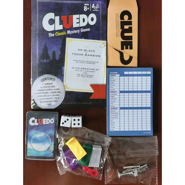 Cluedo Classic Mystery Board Game - The Thrilling Family Detective Game with New Suspect Dr. Orchid