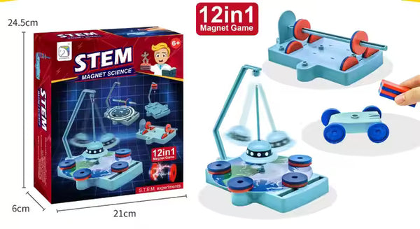 12 in 1 Stem Magnet Science Kit for kids