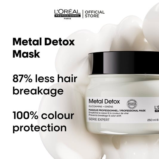 L'Oreal Professional - Serie Expert Metal Detox Mask 250 ML - For Sensitized Hair - Front View