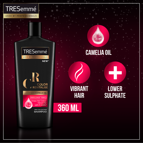 Tresemme Shampoo Colour Revitalize - 360Ml - Front View