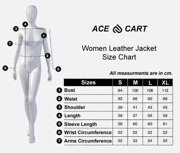 Women's Genuine Leather Jacket Notched Collar