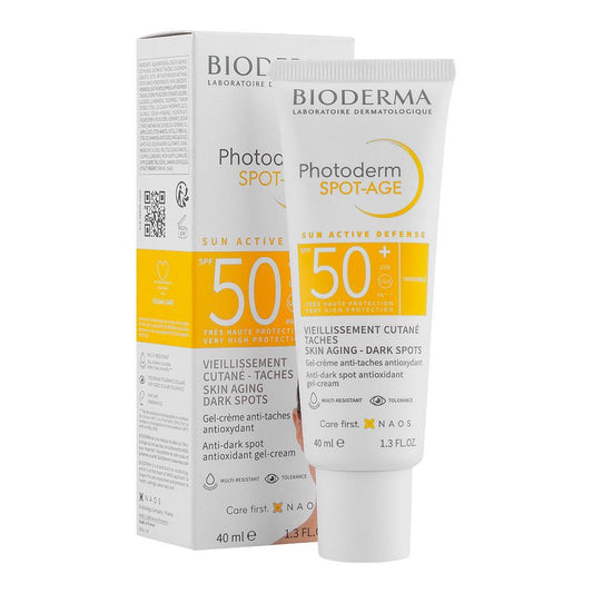 Bioderma Photoderm Spot-Age SPF50+ Very High Protection Gel Cream, 40ml -  Front View