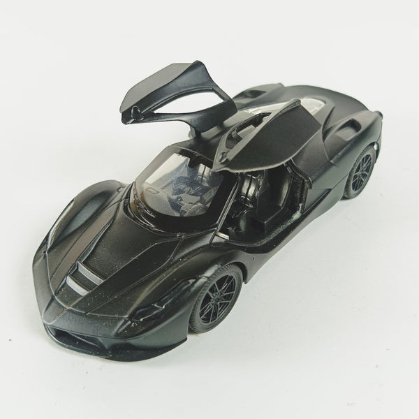 YZ Model Alloy Sports Car - Matte Black