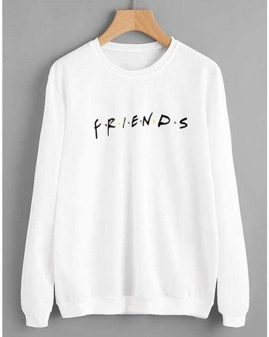 WHITE FRIENDS SWEATSHIRT FOR FOR womens - AceCart Warm Hooded Sweatshirt in White