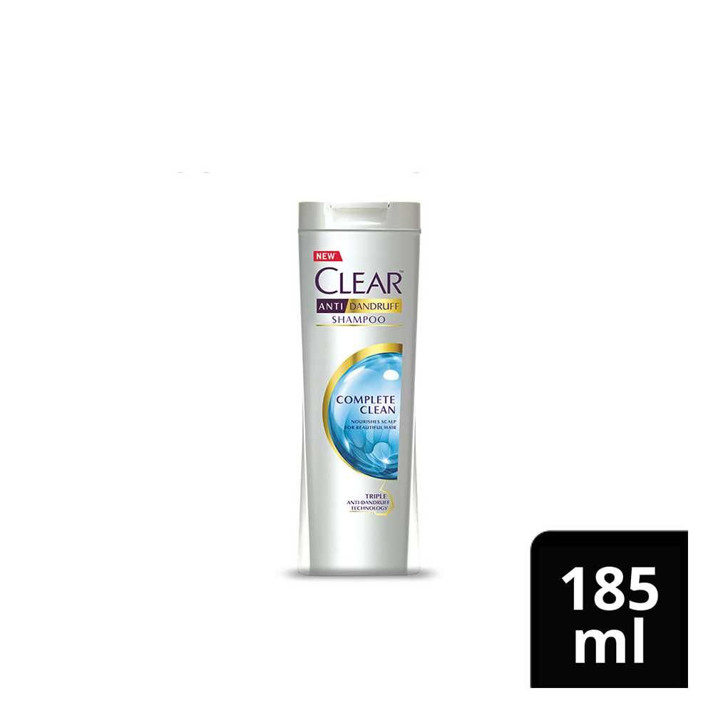Clear Anti-Dandruff Complete Clean Shampoo, 180ml - Front View