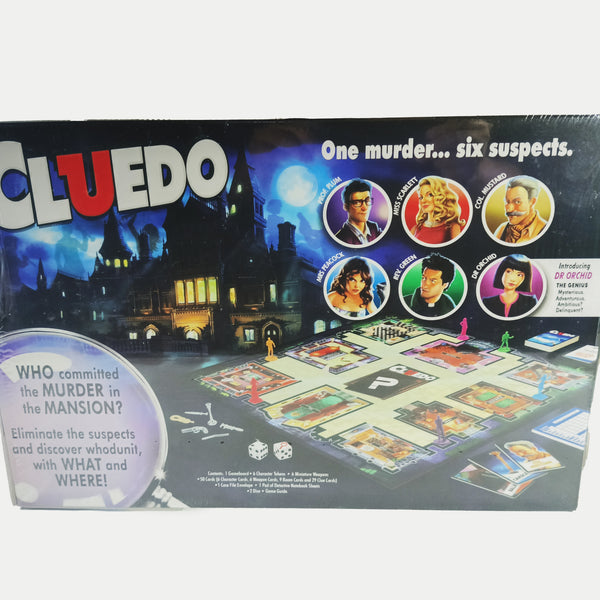 Cluedo Classic Mystery Board Game - The Thrilling Family Detective Game with New Suspect Dr. Orchid