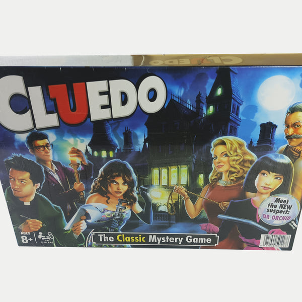 Cluedo Classic Mystery Board Game - The Thrilling Family Detective Game with New Suspect Dr. Orchid