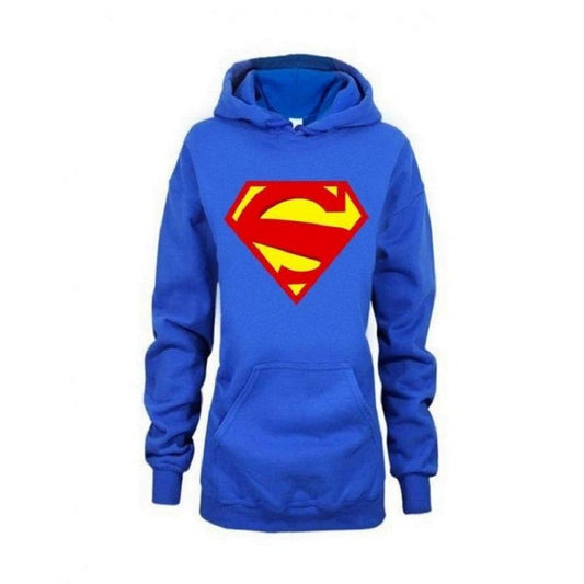 Royalblue Hoody Superman Hoodies For Mens Fit Hoodie