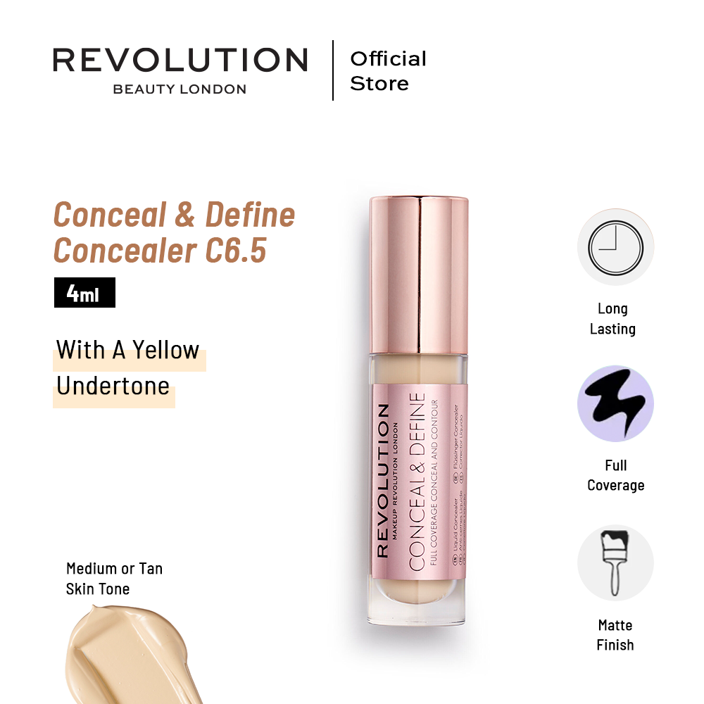 Makeup Revolution London - Conceal & Define Concealer C6.5