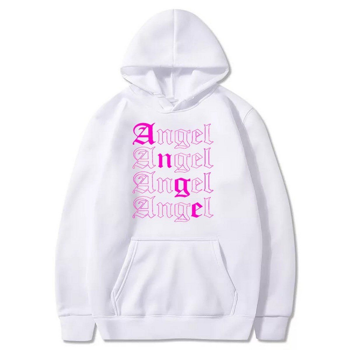 Hoodie with text on sleeves 2025