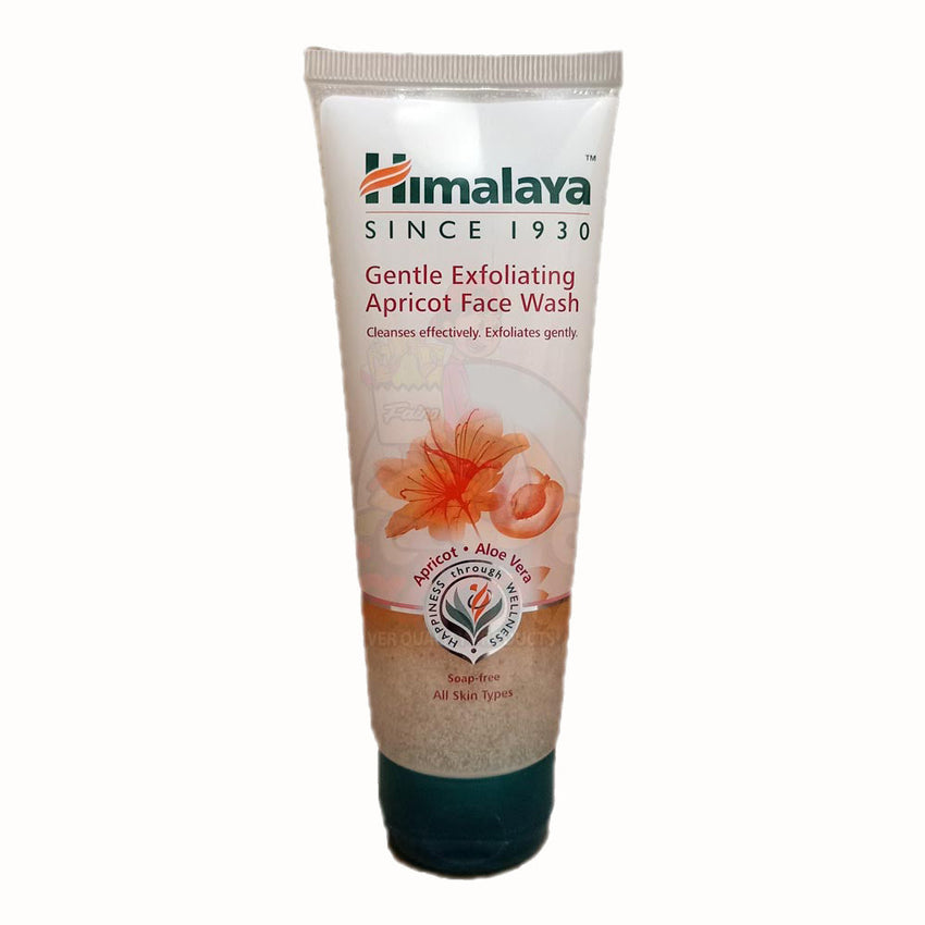 Himalaya Gentle Exfoliating apricot Face wash - 100ml -  Front View