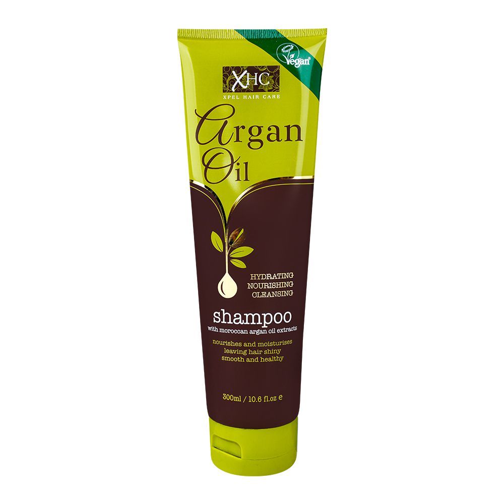 XHC Argan Oil Hair Shampoo, Paraben & SLS Free, 300ml - Front View