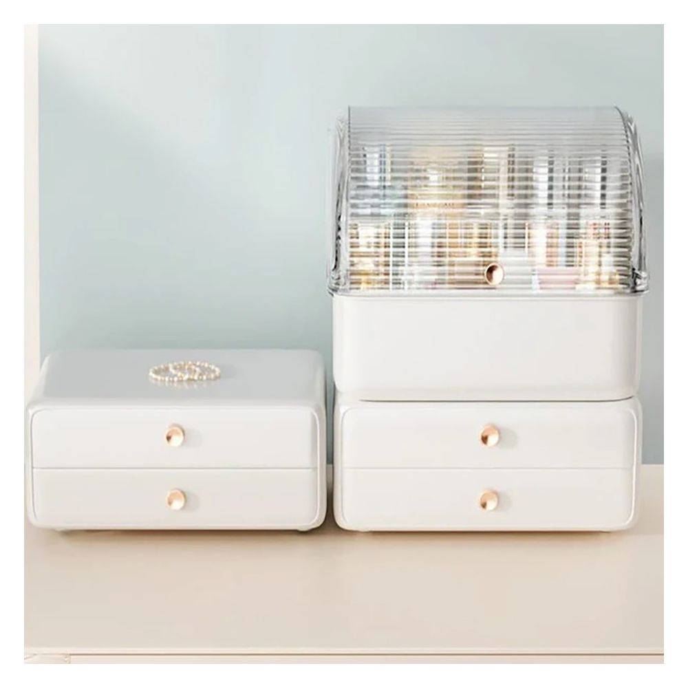 Matrix Dresser Cosmetic Organizer With Drawers, Large Capacity, Makeup Organizer for Vanity - Front View