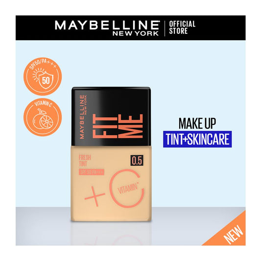 Maybelline New York Fit Me 0.5 Fresh Tint With SPF 50 & Vitamin C, 30ml - Front View