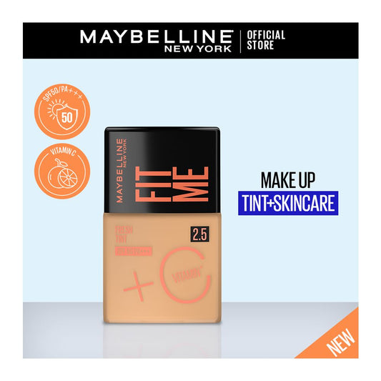 Maybelline New York Fit Me 2.5 Fresh Tint With SPF 50 & Vitamin C, 30ml - Front View