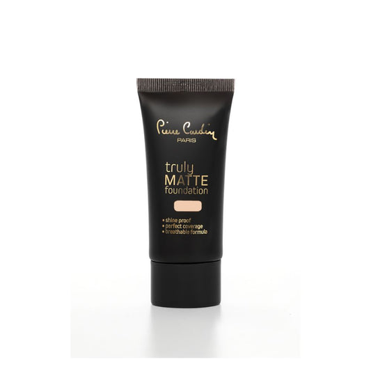 Pierre Cardin Paris Truly Matte Foundation, Shine Proof, Perfect Coverage, Breathable Formula, Fair 865 - Front View