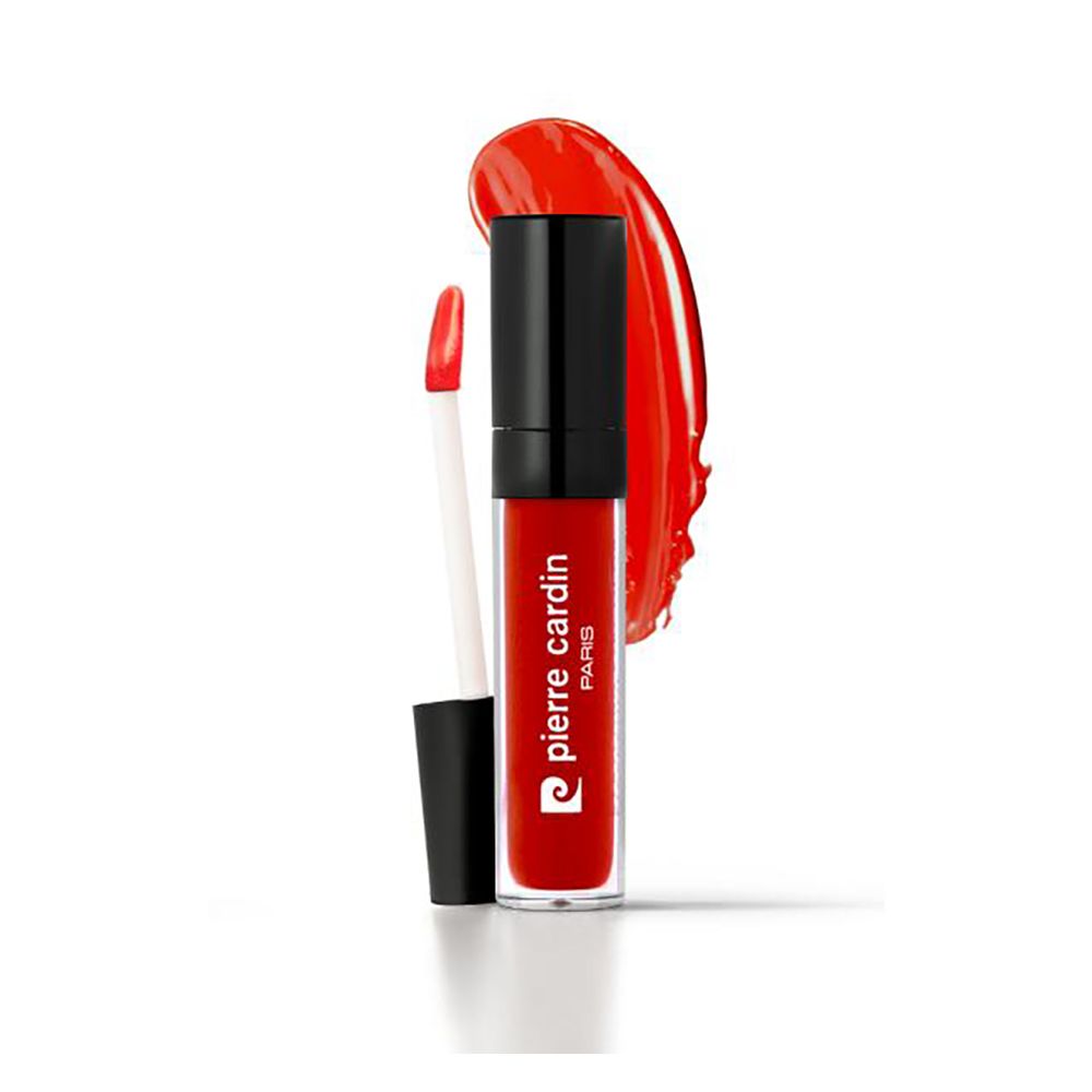 Pierre Cardin Paris Stay Long Lip Color Kiss Proof, Long Lasting, Fast Drying, Light Texture, Blood Red 326 - Front View