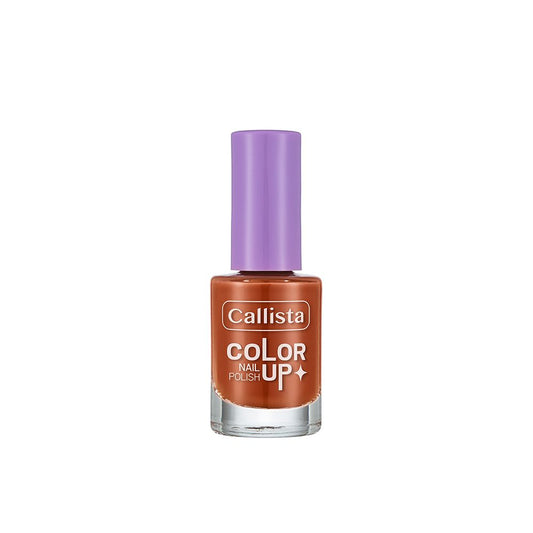 Callista Color Up Nail Polish, Vegan, 9ml, 248 Double Espresso - Front View