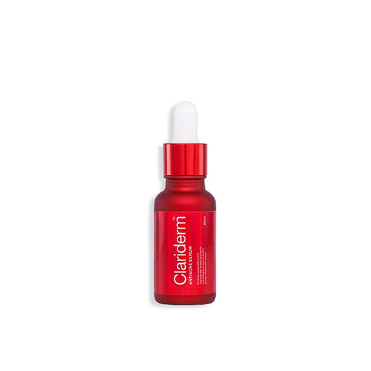 Clariderm Anti-Acne Serum, For Acne-Prone Dry, Combination and Oily Skin, 20ml - Front View