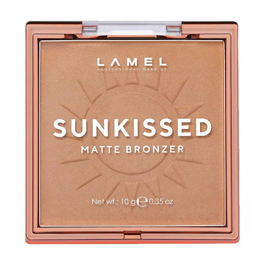 LAMEL Sun kissed Matte Bronzer Face Powder, 10g, 401 - Front View