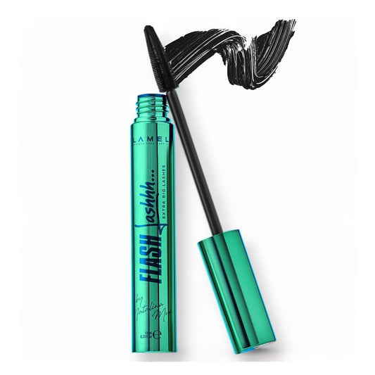 LAMEL Fly Lash Extension and Volumizing Mascara, Smudge Proof, Flake-Free, Ultra Black, 10ml - Front View