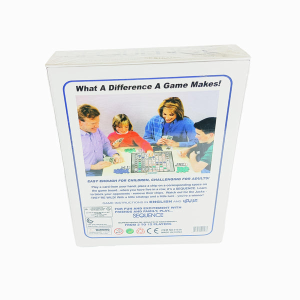 Sequence Board Game: A Dynamic Game of Strategy and Luck