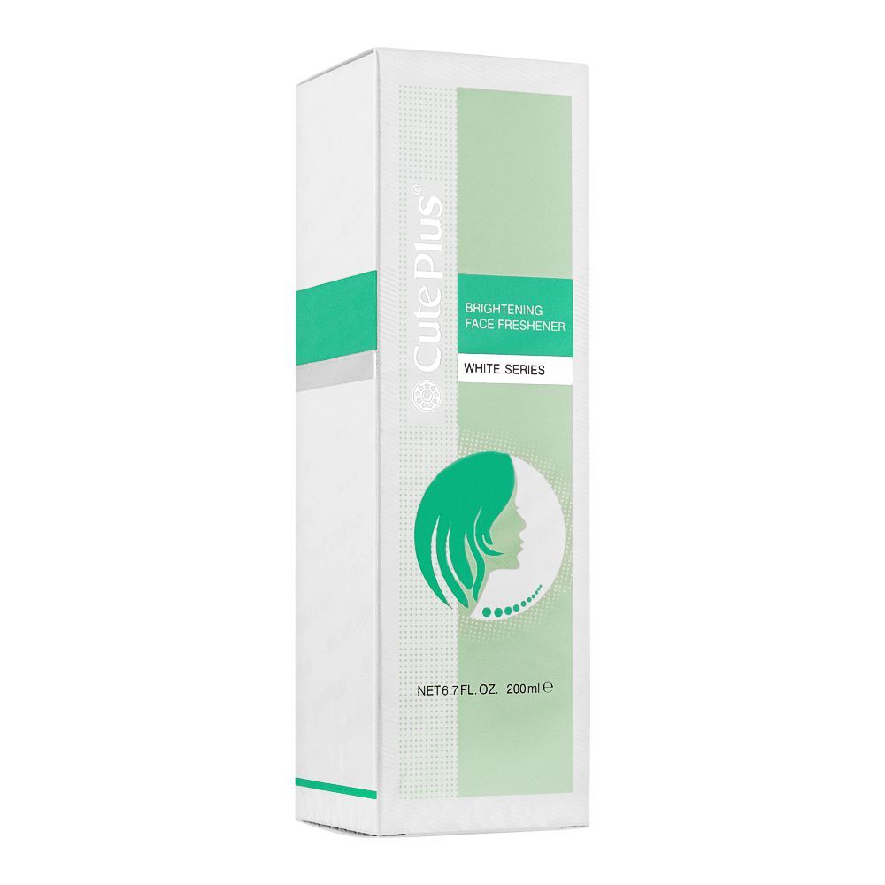 Cute Plus White Series Brightening Face Freshener, 200ml - Front View