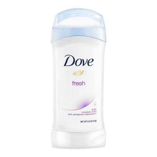 Dove Fresh 24H Invisible Solid Anti-Perspirant Deodorant Stick, For Women, 74g - Front View
