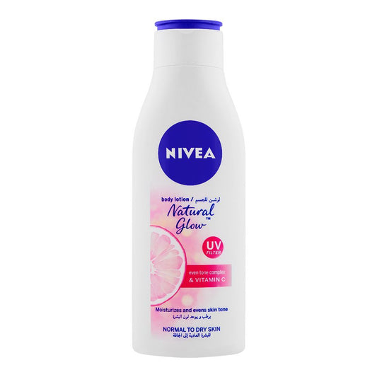 Nivea Natural Fairness Body Lotion, Normal To Dry Skin, 250ml -  Front View
