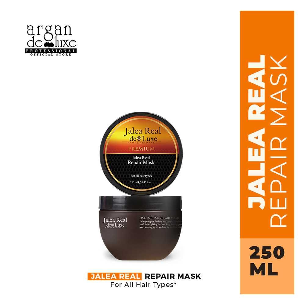 Jalea Real De Luxe Premium Sulfate Free Repair Mask, For All Hair Types, 250ml - Front View