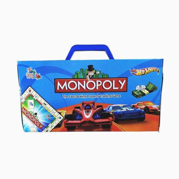 Monopoly Hot Wheels Edition – The Fast-Dealing Property Trading Game