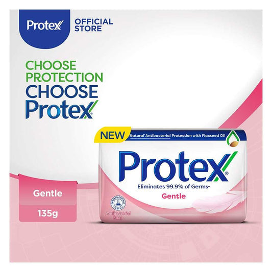 Protex Gentle Antibacterial Soap, 135g - Front View