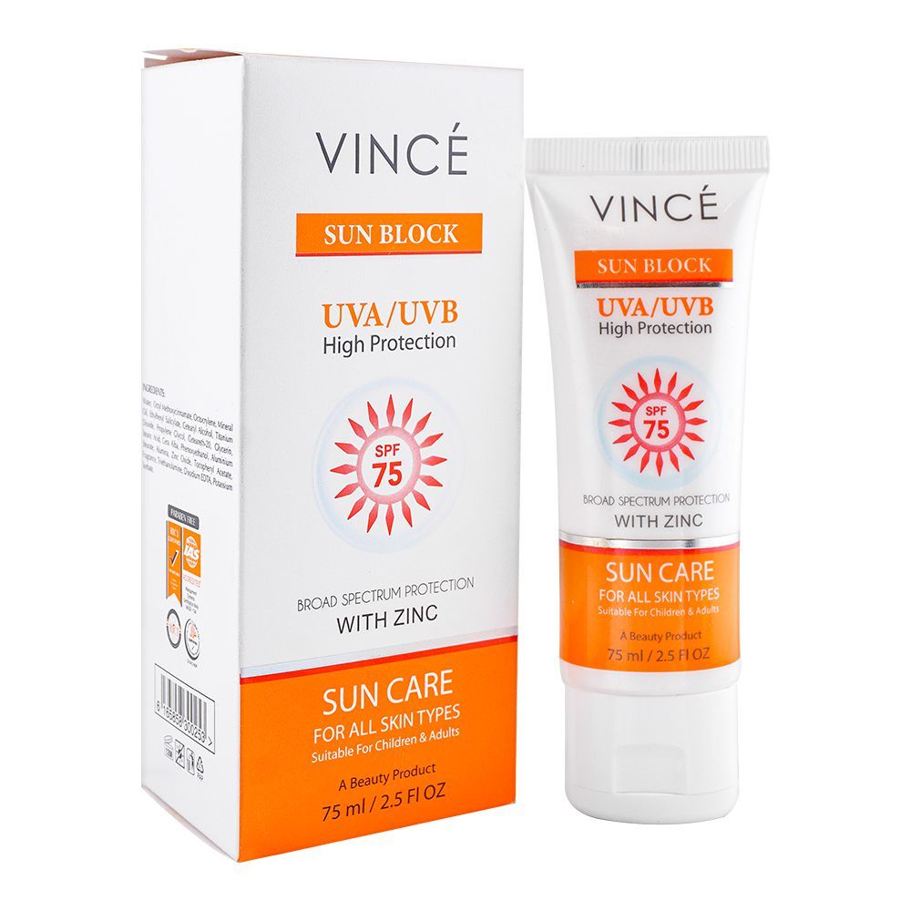 Vince Sun Care SPF-75, 75ml - Front View