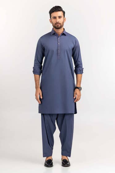 Purple Basic Shalwar Kameez