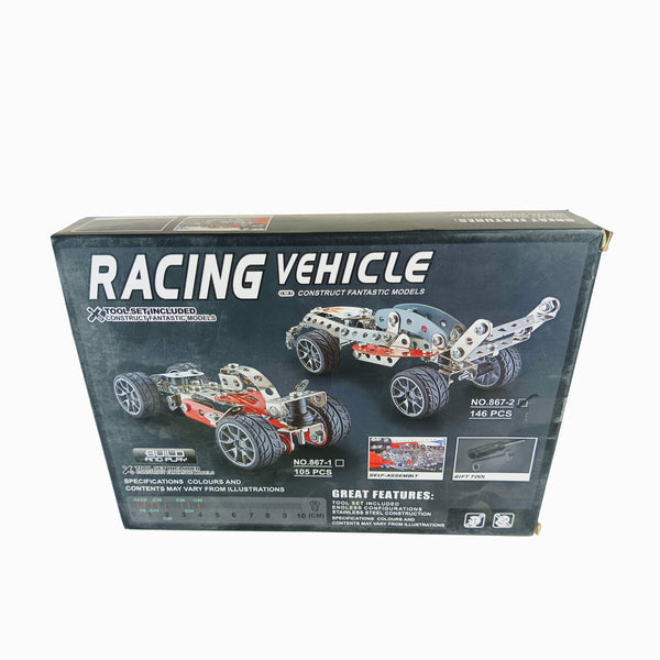 Steam Racing Vehicle Metal Construction Set